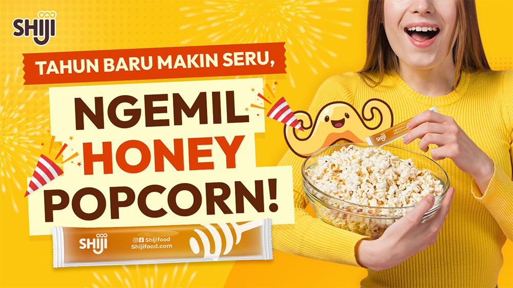 Yuk Bikin Cemilan Sehat Honey Popcorn untuk Perayaan Tahun Baru!